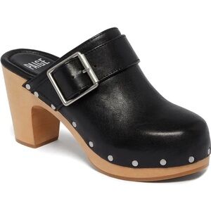 Paige Rosie Leather Studded Clog in size 9